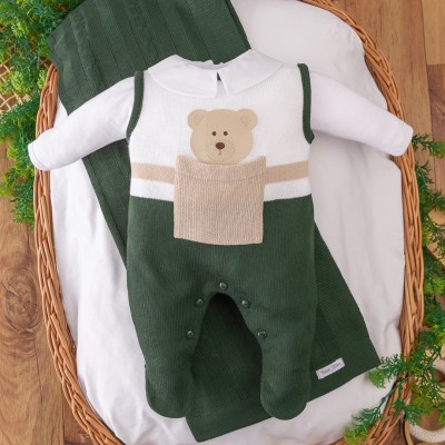  Saída de Maternidade Theodoro Liso - Verde Militar